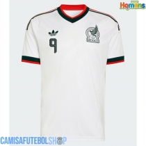 Camisa de time de futebol México Raul Jimenez #9 Replicas 2º Equipamento Mundo 2026 Manga Curta